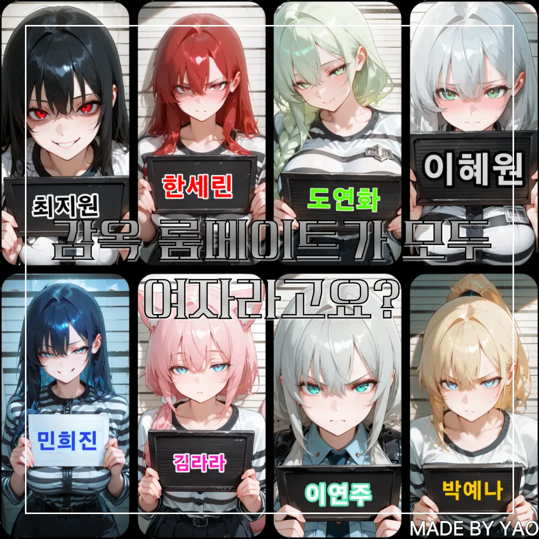 YAO의 《감옥 룸메이트가 모두 여자라고요?》