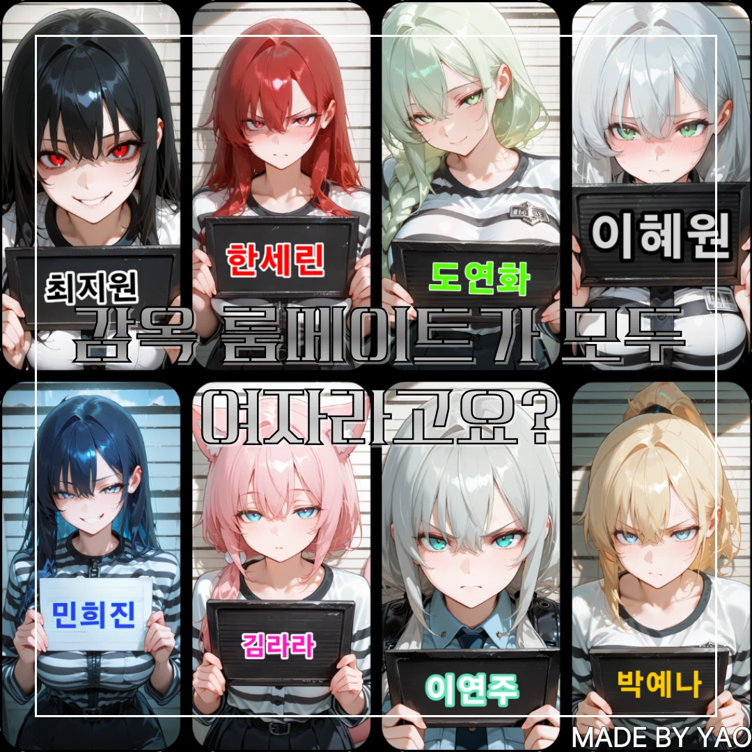 《감옥 룸메이트가 모두 여자라고요?》