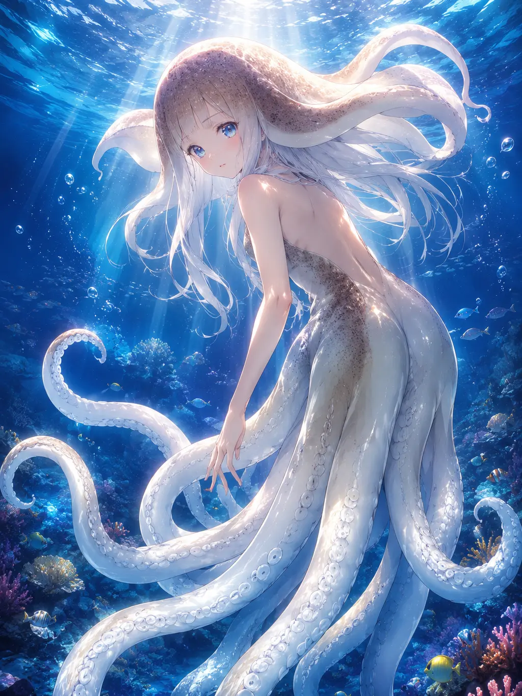 CreamyLaugh4603의 비릿한 오징어 소녀