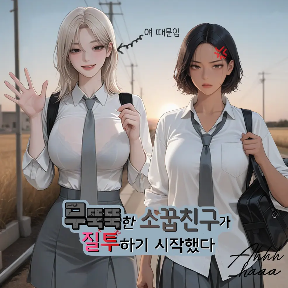 ahhh_haaa의 무뚝뚝한 소꿉친구가 질투하기 시작했다