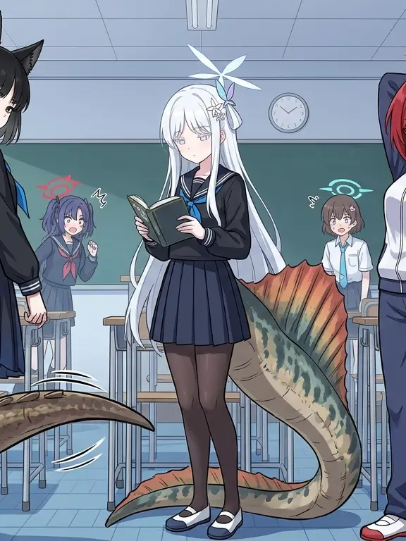 GayCheck3677의 恐竜獣人の百花繚乱の生徒たち