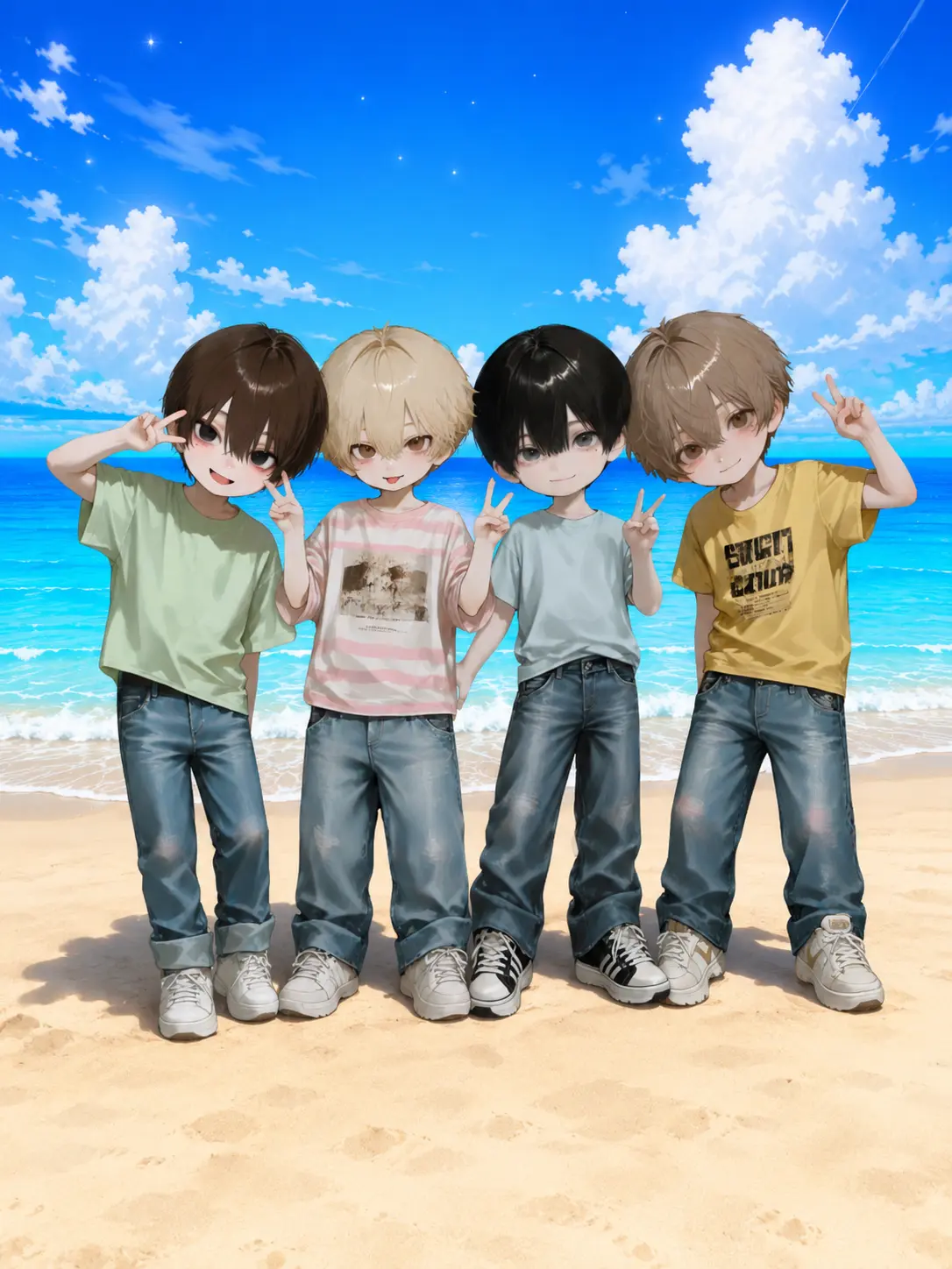 ikemen.saikou의 『最後の夏、5人で。』