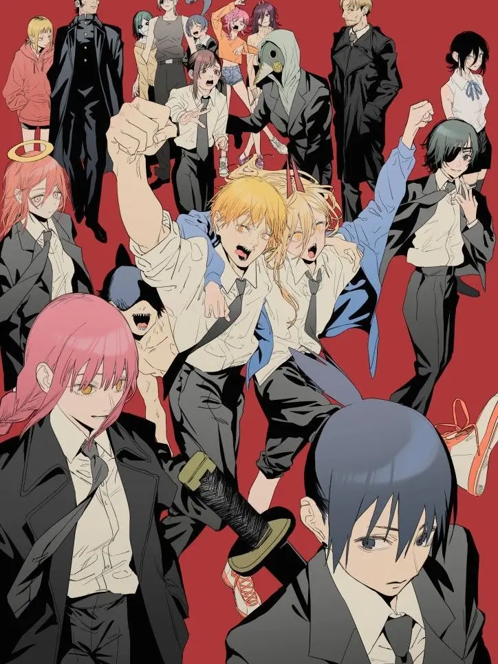 LowFez5375의 체인소맨 남캐들과 동거