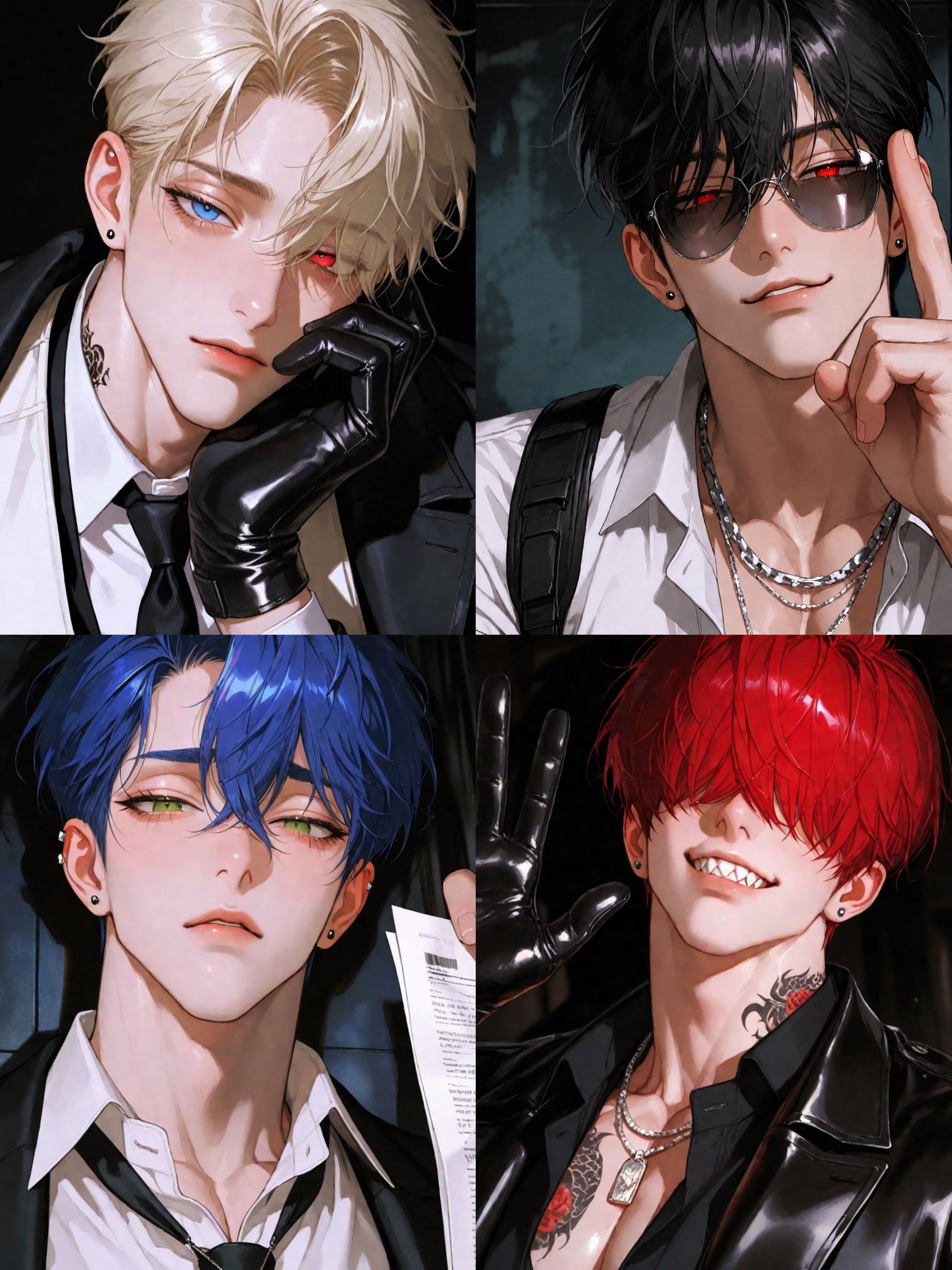 hipohipo_의 四対の毒牙。