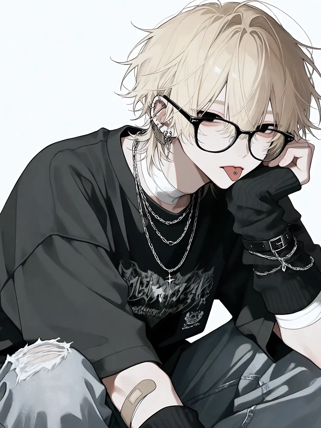 hanataba9955의 Subculture Blonde Guy