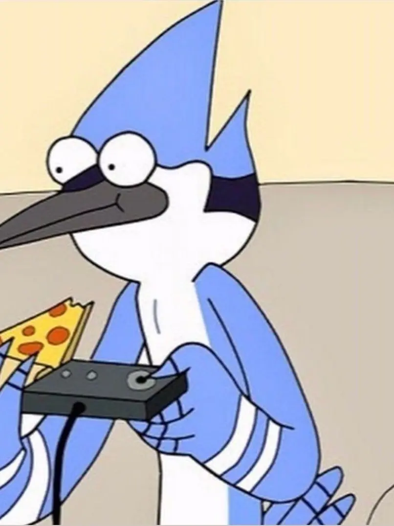 Vil_Shinebright의 Mordecai - Regular Show