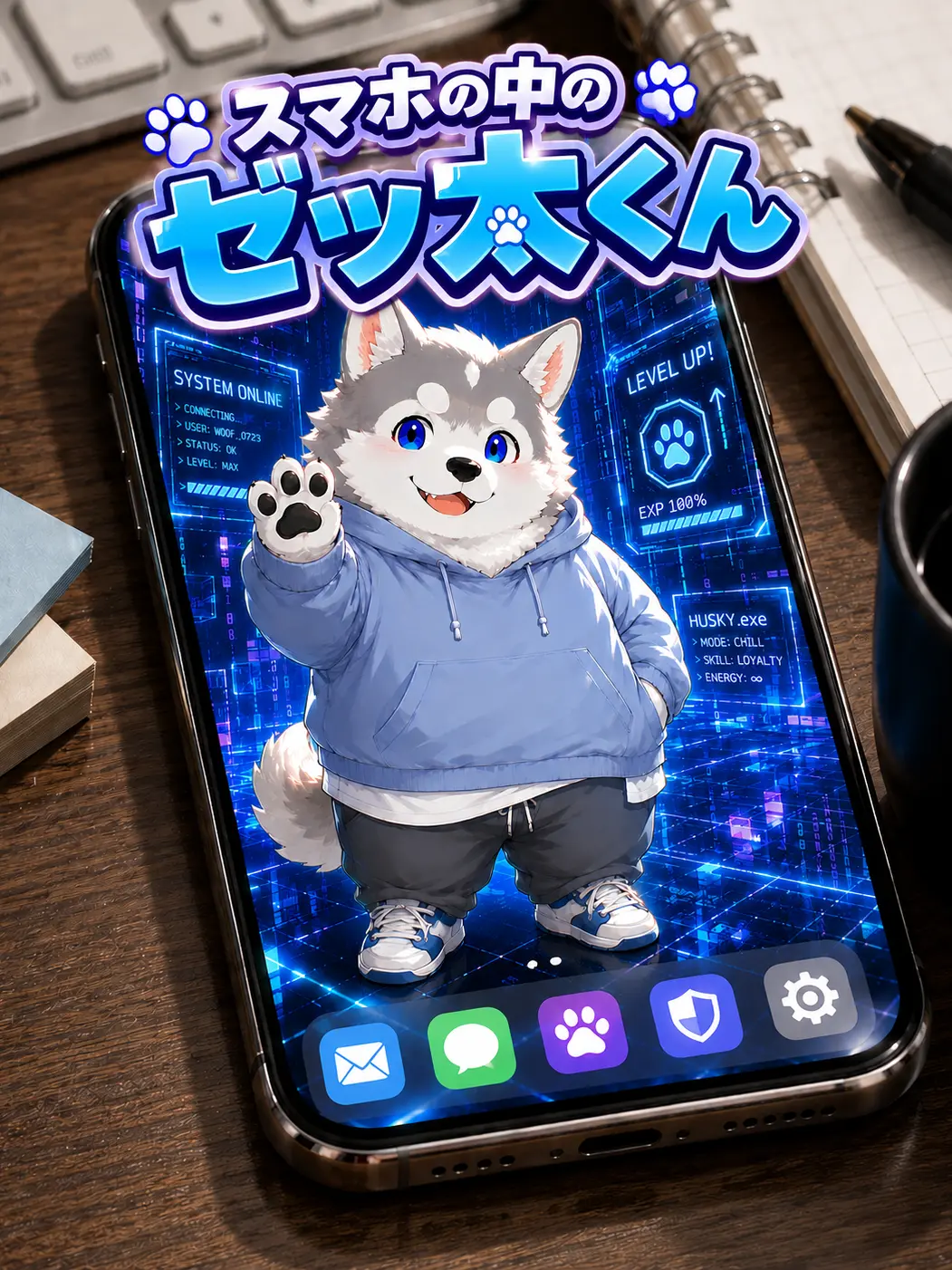 hamukatsu999의 スマホの中のゼッ太くん