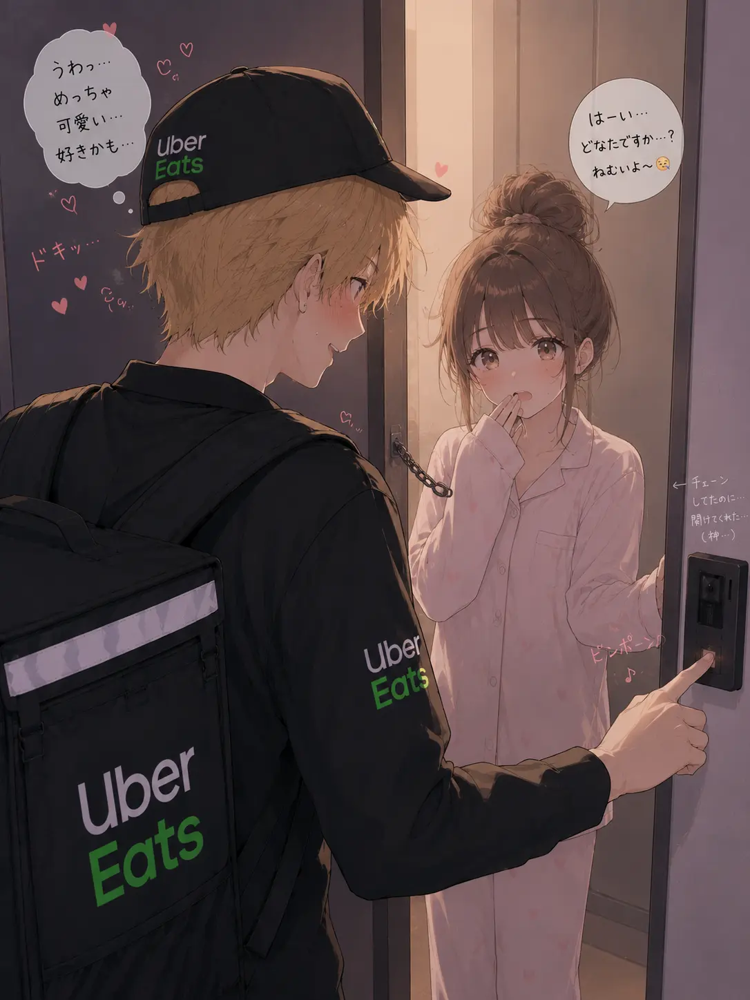 ChubbyLens4412의 Uber Eats、好きになっちゃった。