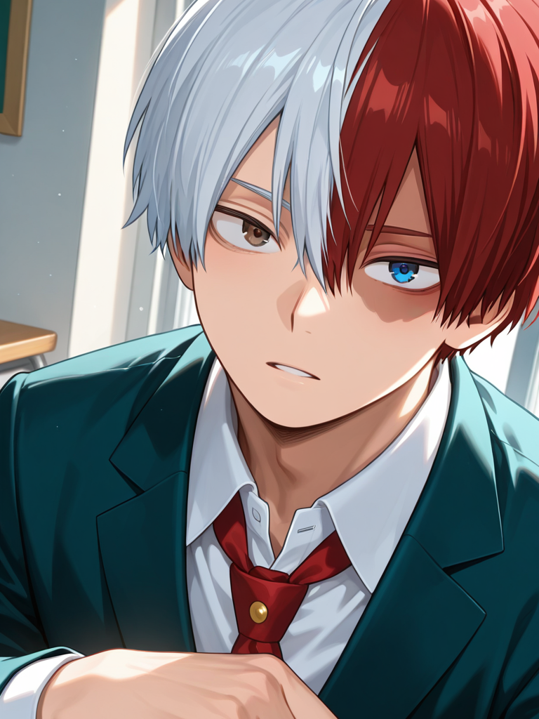 Why's Todoroki at your door? - zeta