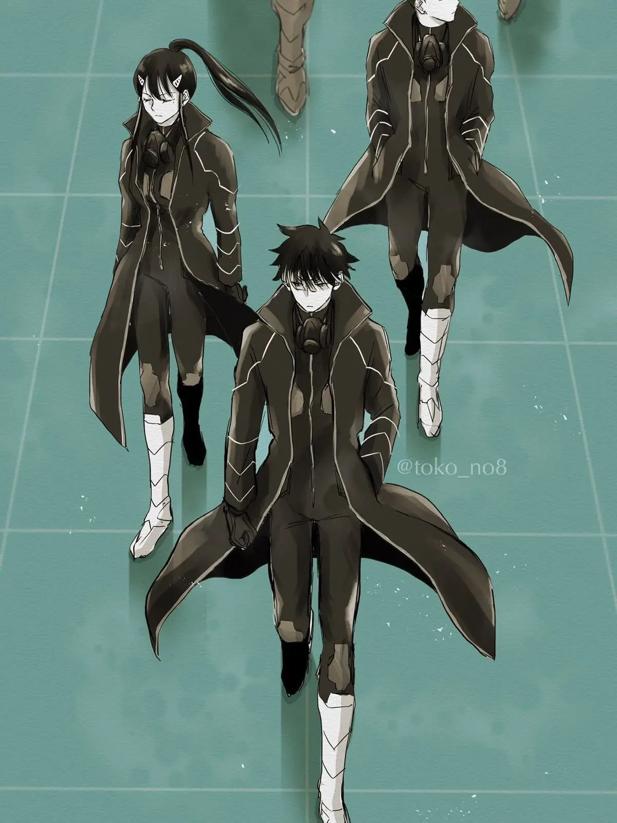 DottedSpool0933의 방위대가 학교에..?+여우 추가