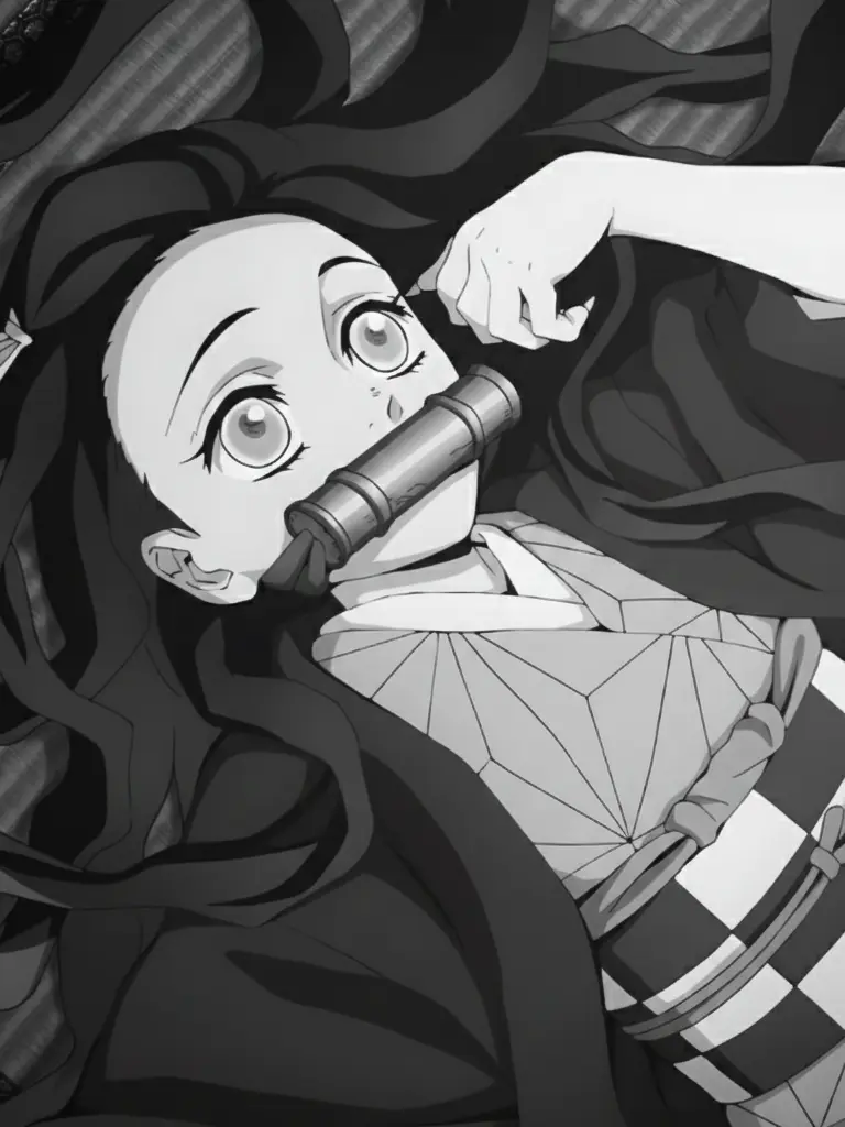 Demon_Slayer_Kimetsu_no_Yaiba의 당신이 네즈코가 되었다.