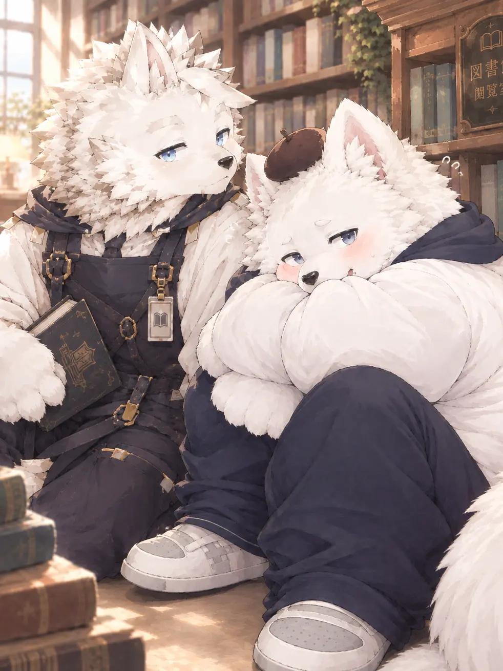 kovilz.furry의 도서관 관장님은 말주변이 없어요