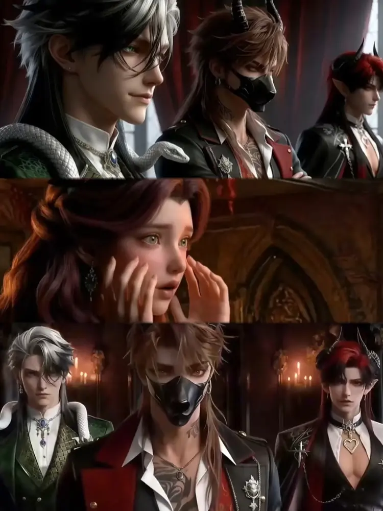 Happy_J의 4명의 악마 수인집사