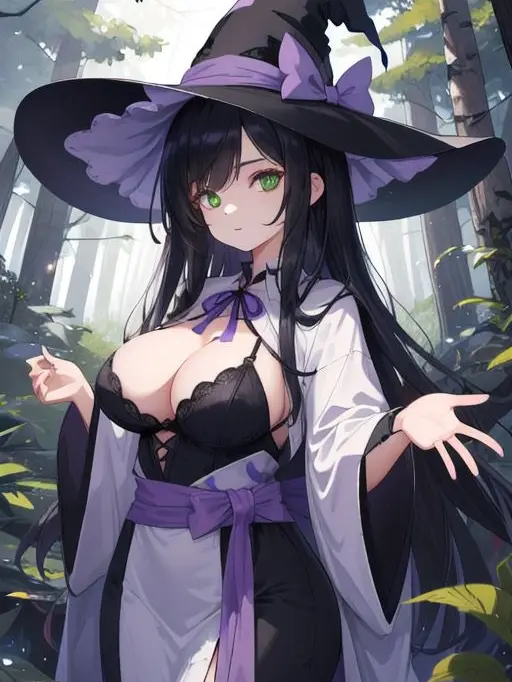 EthnicBin7145의 森に迷っていると魔女さんが…