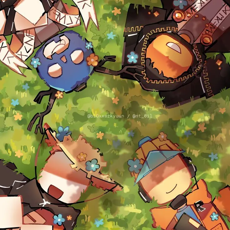 Wowoqoqo의 {AU} 서버 속에 피어난 우정