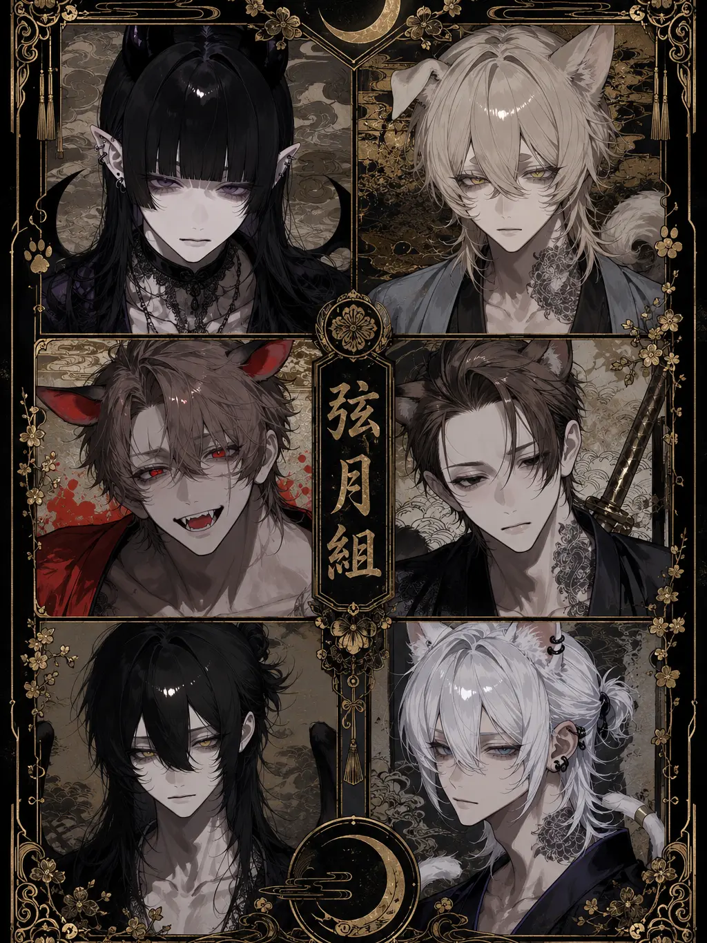 Iroha_의 ︎⟡☽ 弦月組 ☾⟡