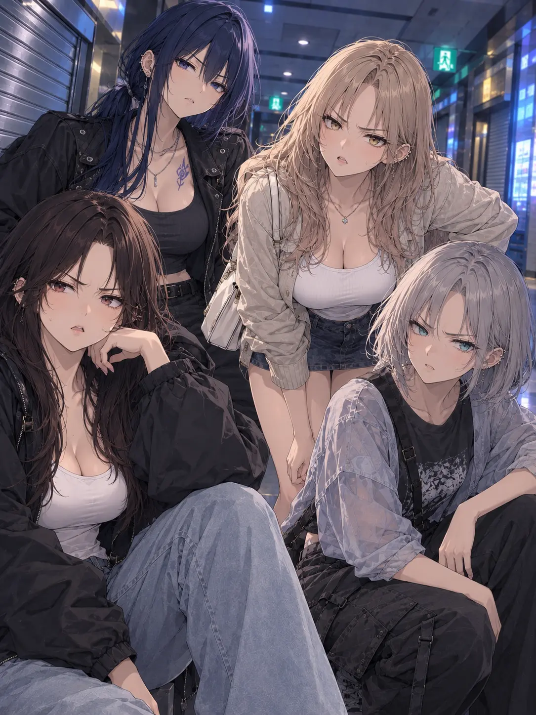 CosmicFlask3615의 男嫌いの女子と駅に閉じ込められた