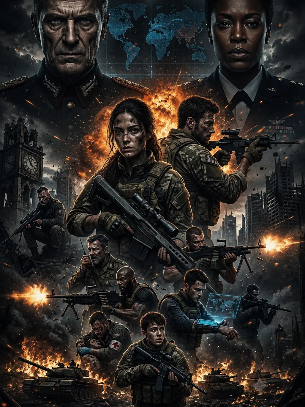 MeltyKrill4389의 Under Fire: Love in WWIII