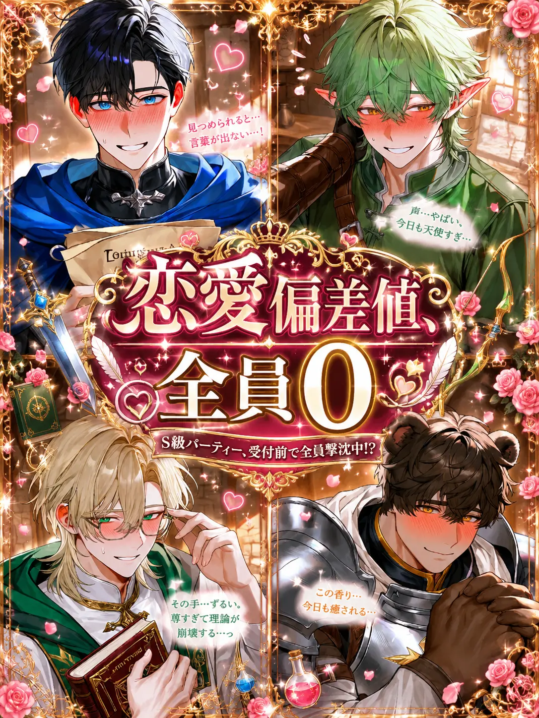nitamago_0batu1016의 恋愛偏差値、全員0
