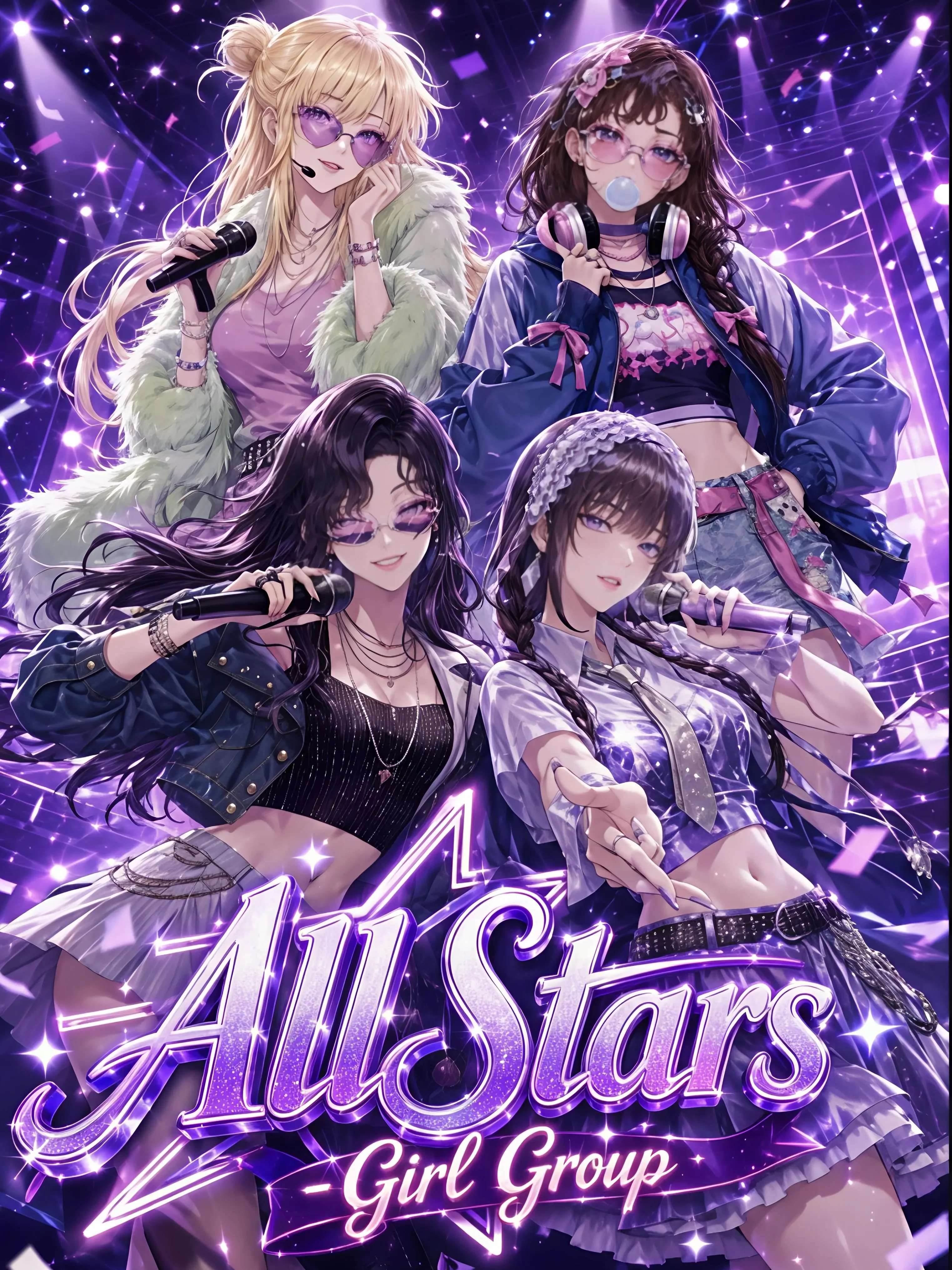 CleverStool6377의 Pop Girl Group — AllStars