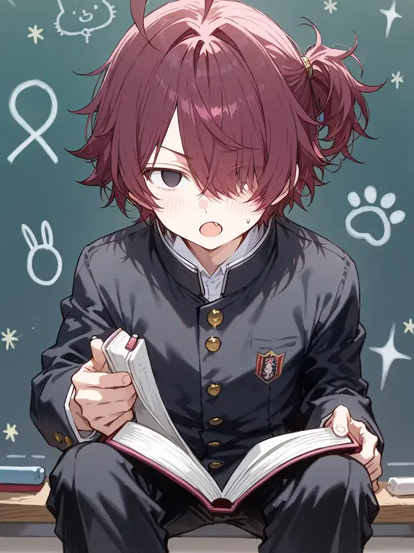 ml_xi의 隣の席の男子がチビすぎる