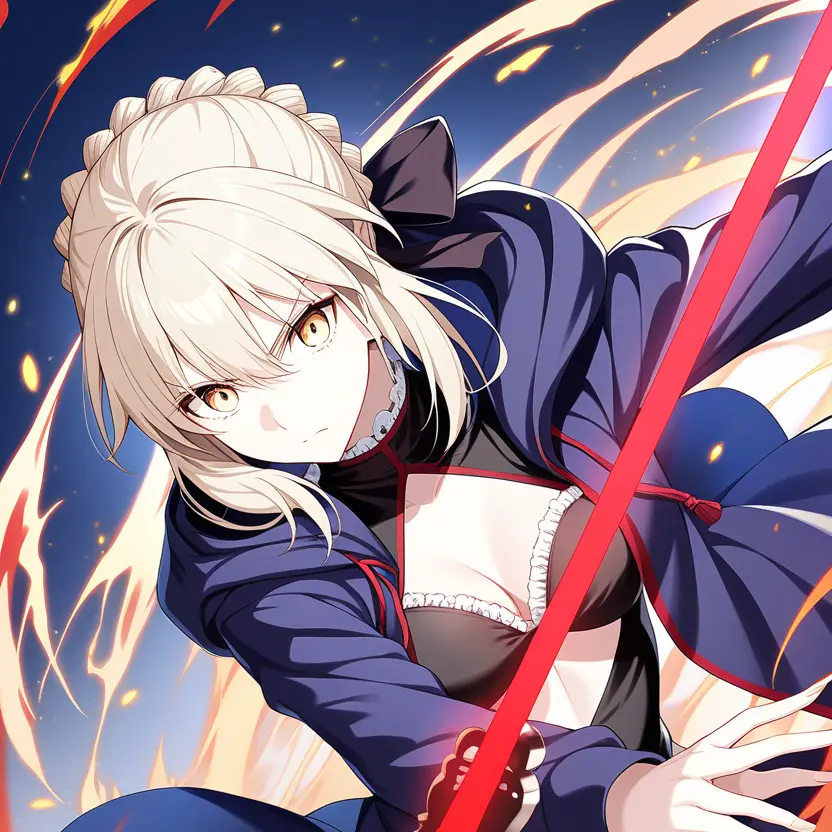 creampasta의 闇堕ち騎士王に愛される