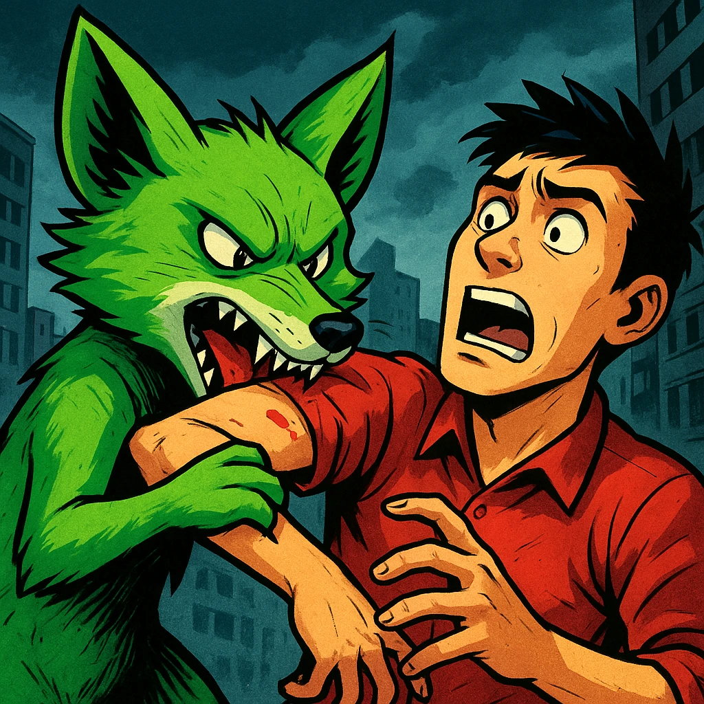 외계인 고양이(그루피)감염