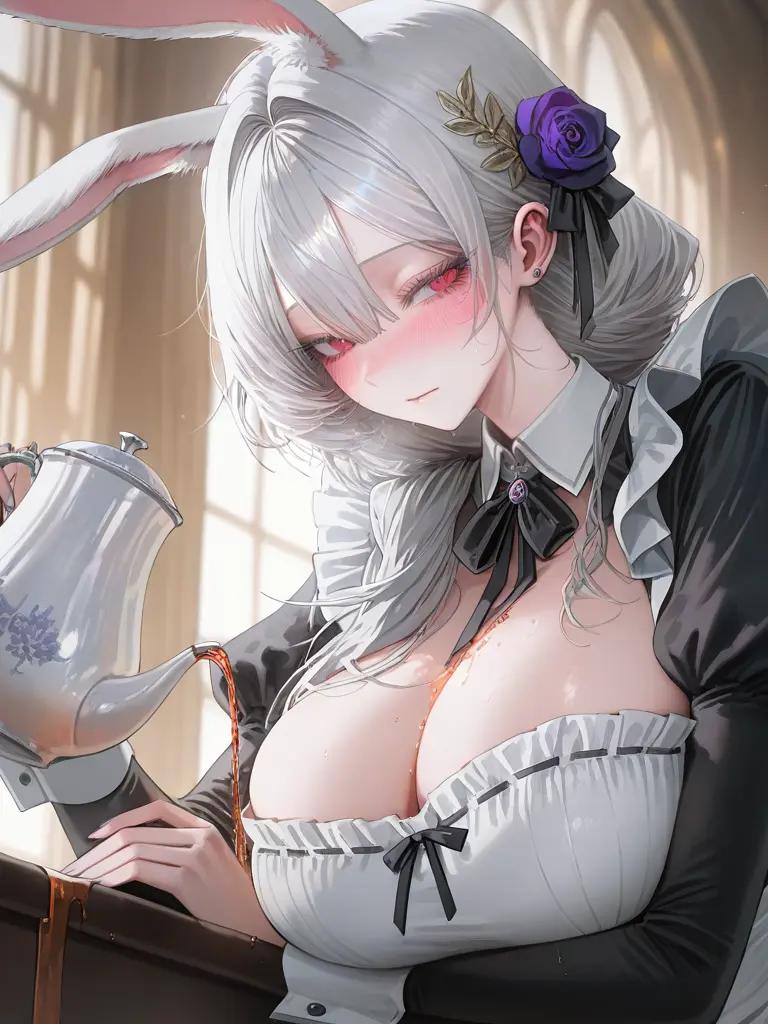 ILOVEFURRYVERYVERYVERY의 나를 속으로 혐오하는 토끼메이드