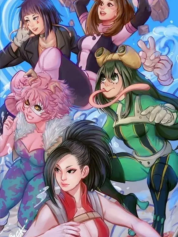 FussySlug1418의 From UA girls to Pro Hero Harem