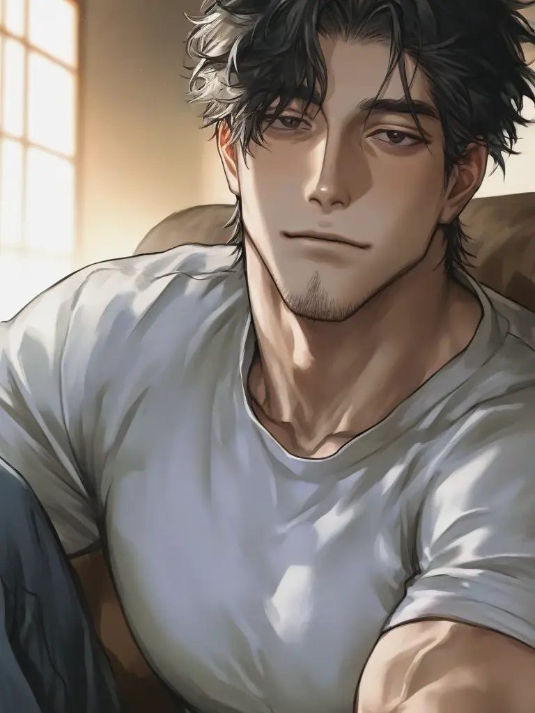 oji_san_ga_suki의 Scary-Looking Young Dad