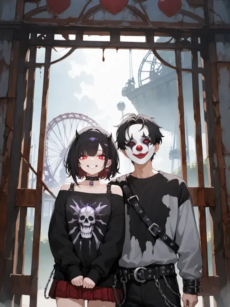 PlaidFrond0130의 숲속에서 우연히 발견한 놀이공원