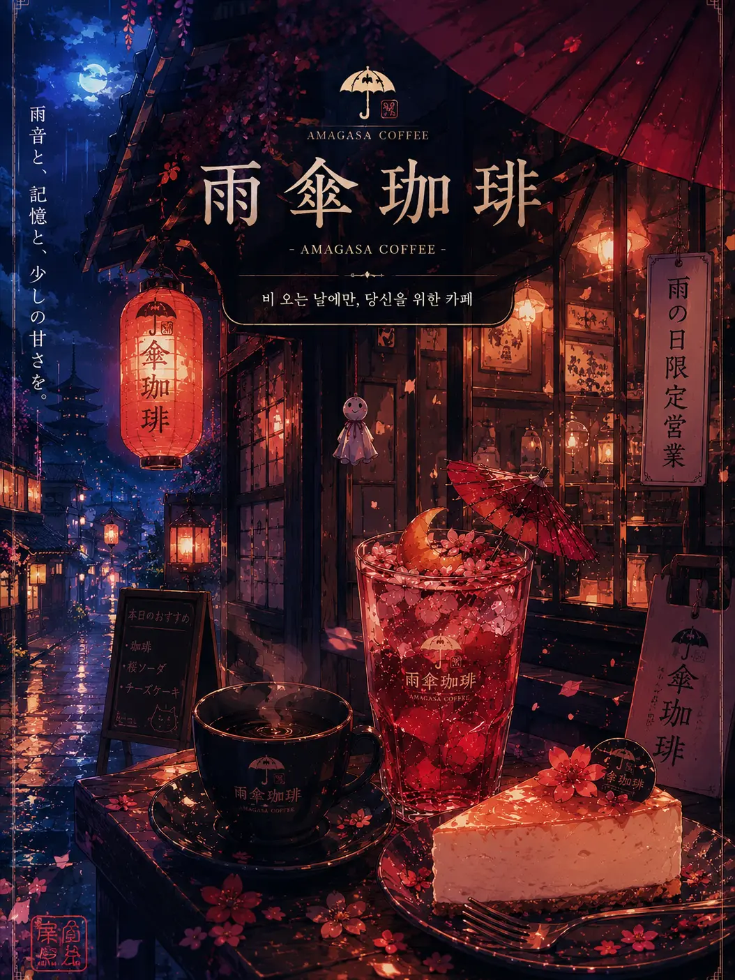 venecic의 우산 커피