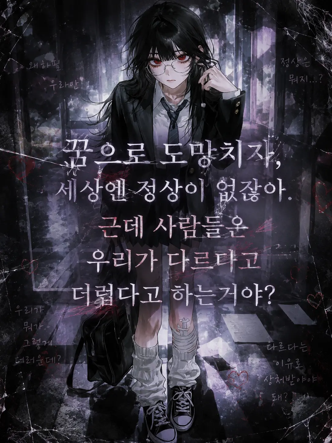 Lovevee의 꿈으로 도망치자 세상엔 정상이 없잖아