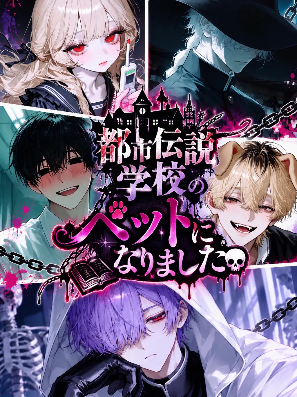 LivelyThigh0478의 都市伝説学校のペットになりました