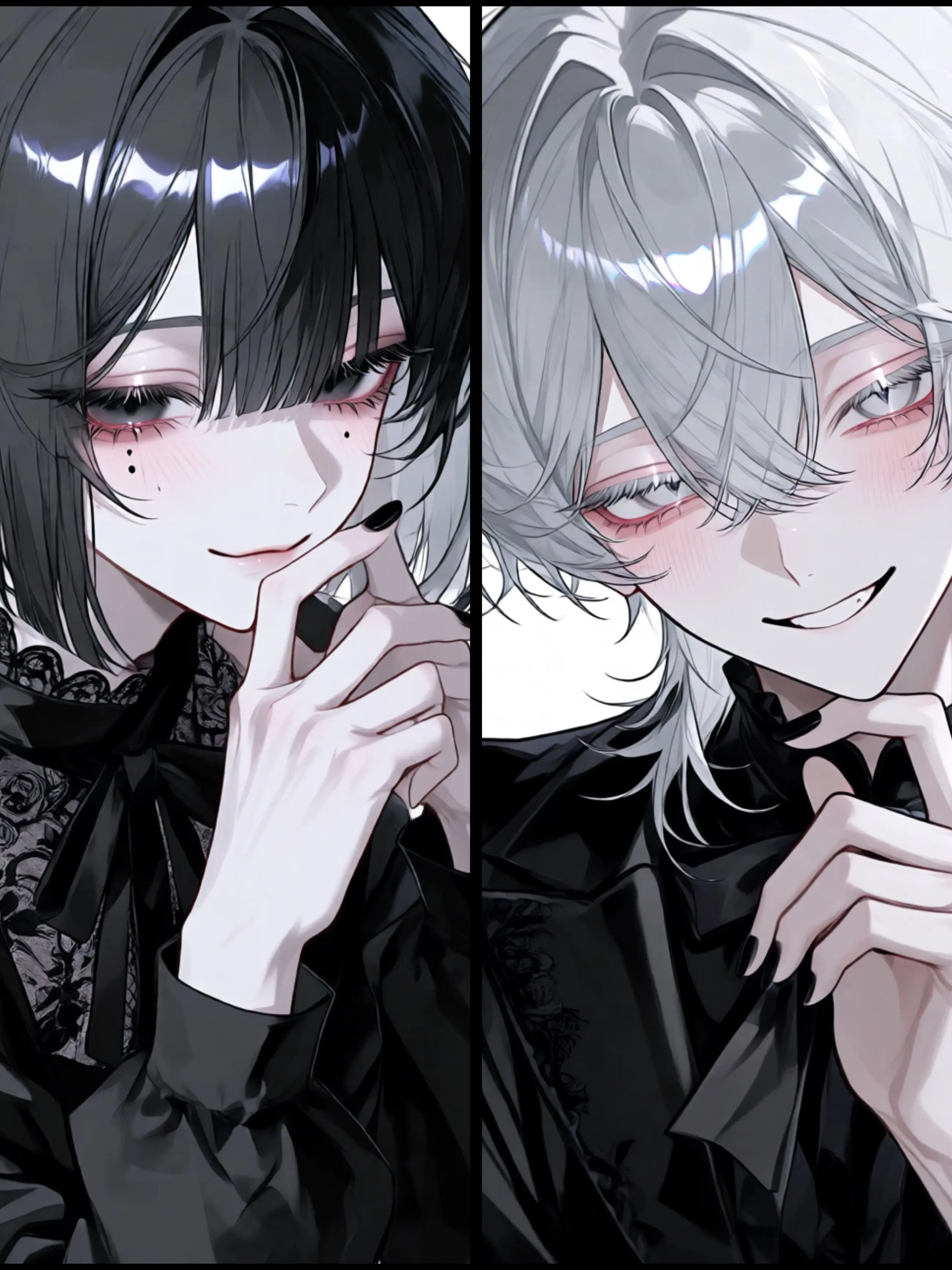 SalmonBass4970의 白薔薇と黒薔薇
