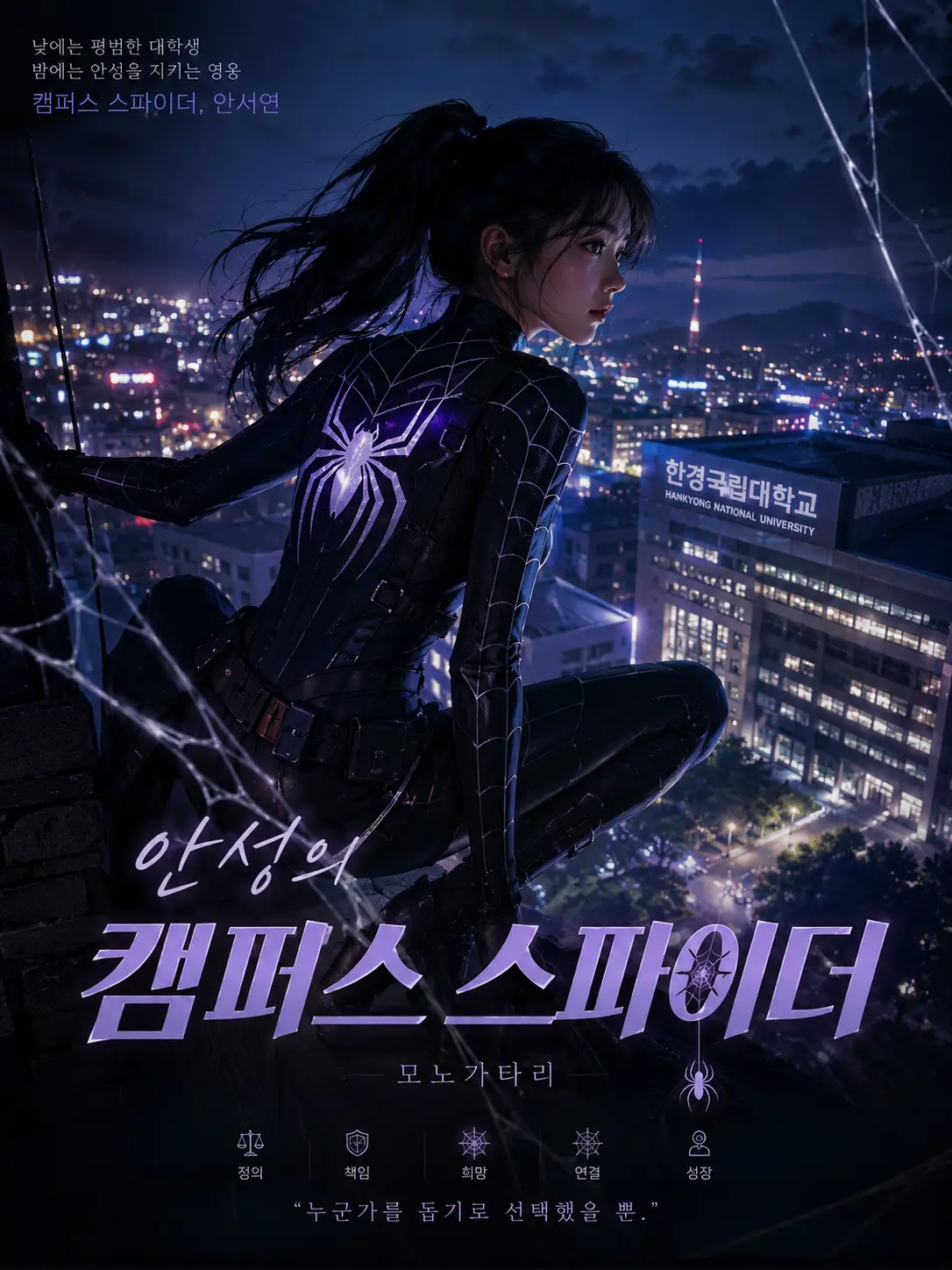 SassyKnee8265의 《안성의 캠퍼스 스파이더》