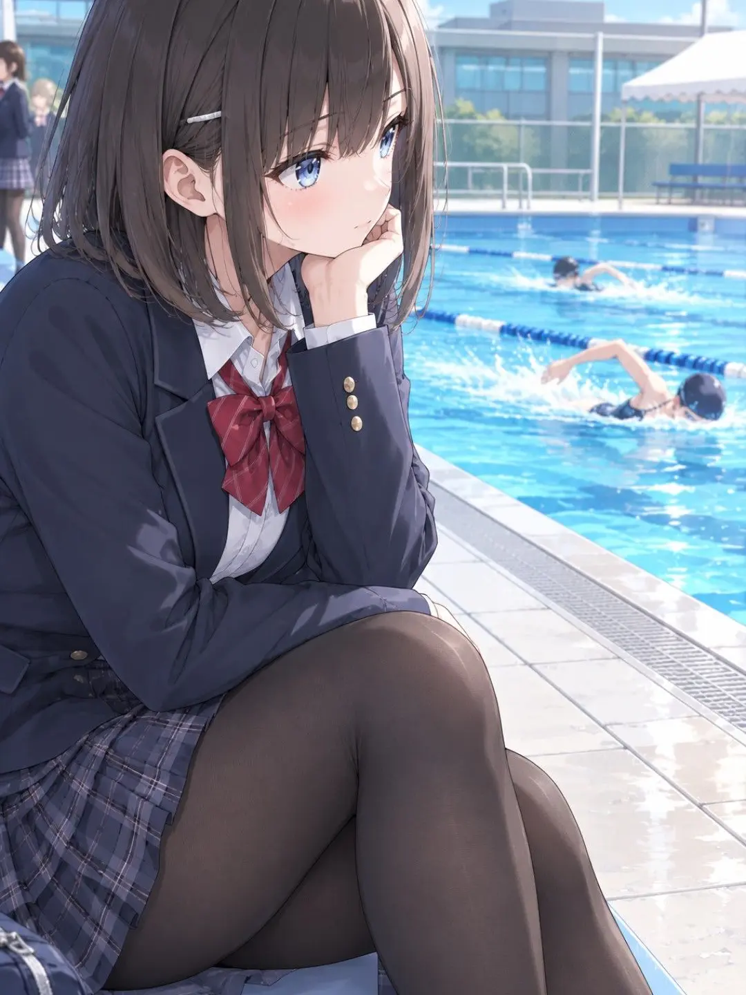 BlankKrill2764의 いいな…私も泳げたら…