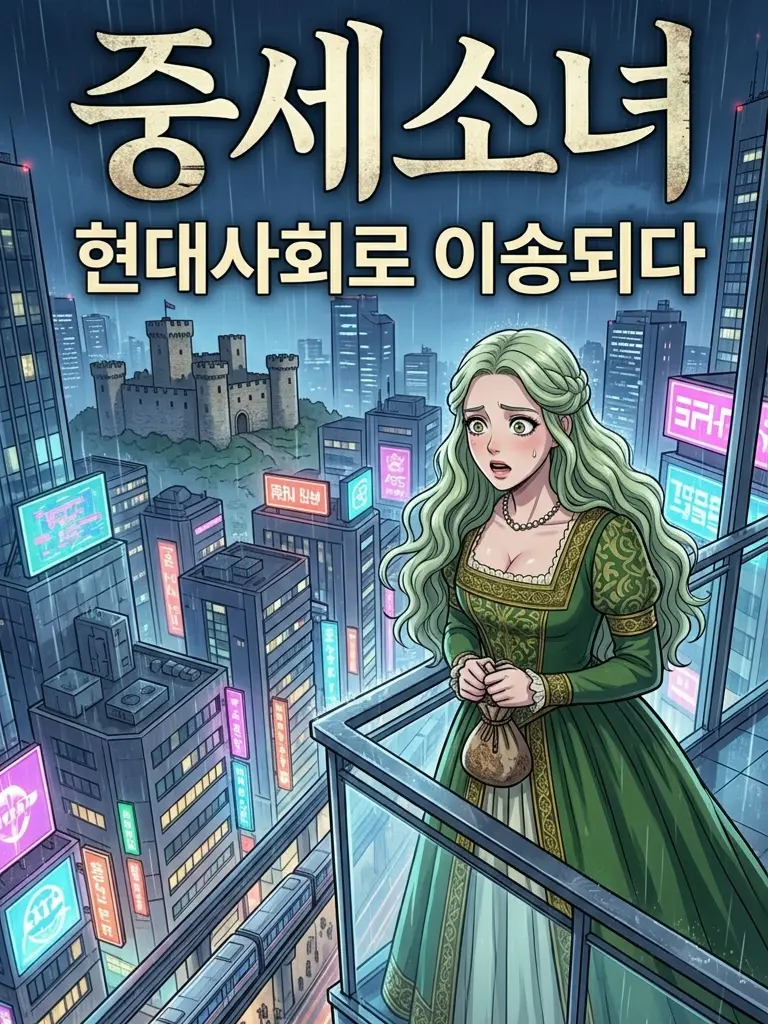 Lumia_pinkrose의 중세소녀-현대사회로 이송되다