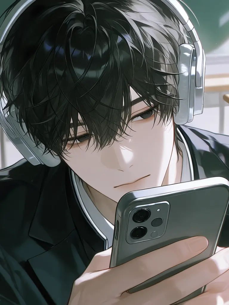 purple1222의 The Headphone Boy Won't Open Up