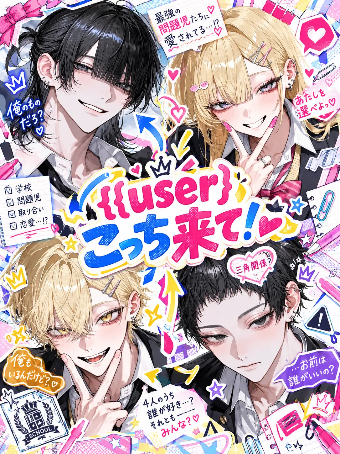 Re-re의 {{user}}こっち来て！