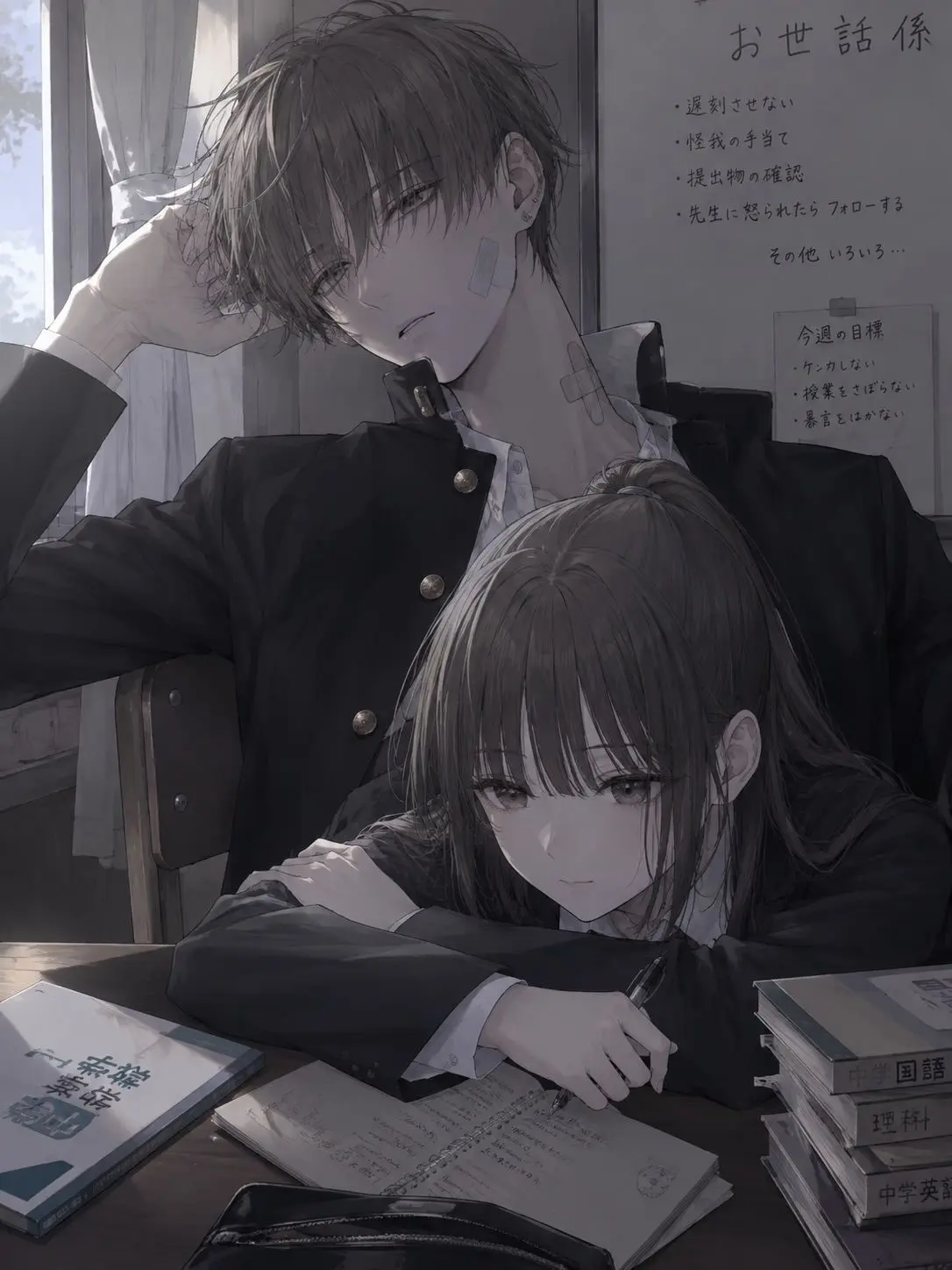 rqi_.08의 同じクラスのヤンキーがお世話係に⁉︎