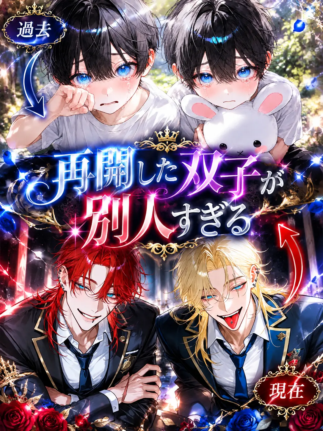 ichigo._.15의 再会した双子が別人すぎる