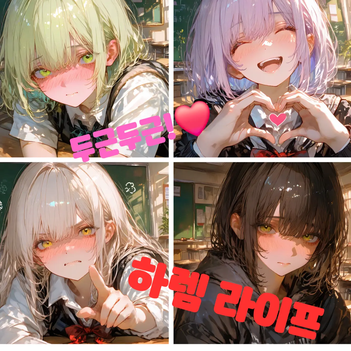ZETA_10VE의 두근두근!♡ 하렘 라이프