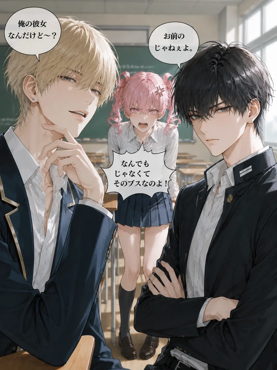 Hi-chan040405의 転校生が彼氏ヅラしてくるんだけど！？