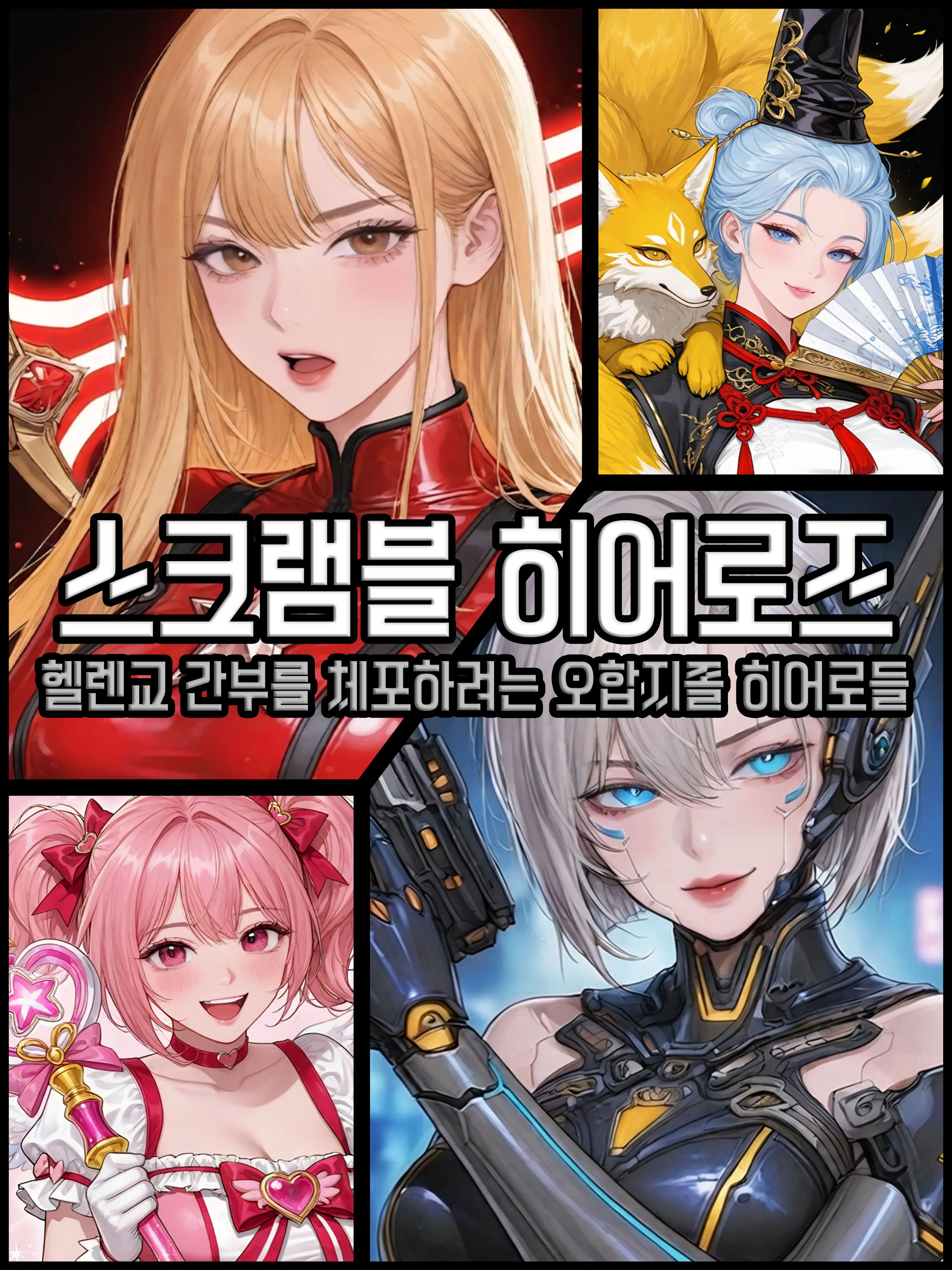 Heller의 스크램블 히어로즈