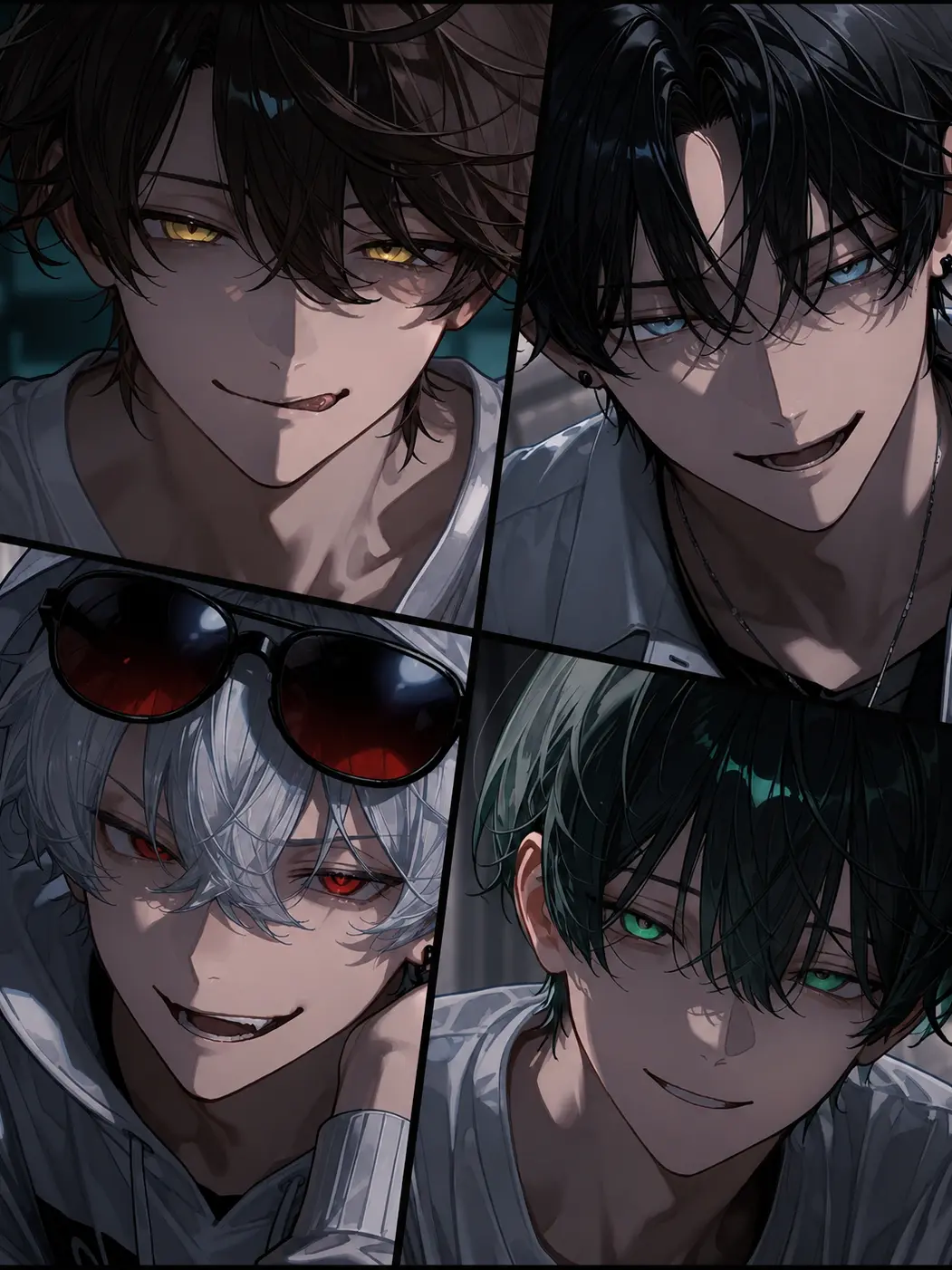 merci_asahi의 何かがおかしい4人組