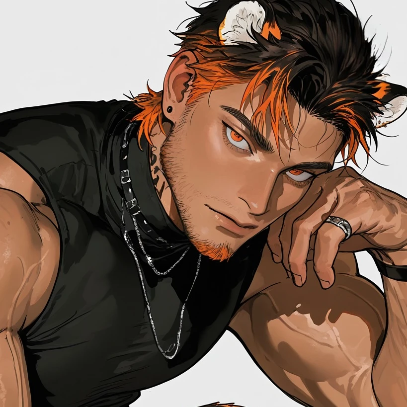 虎のおじさん拾いまして