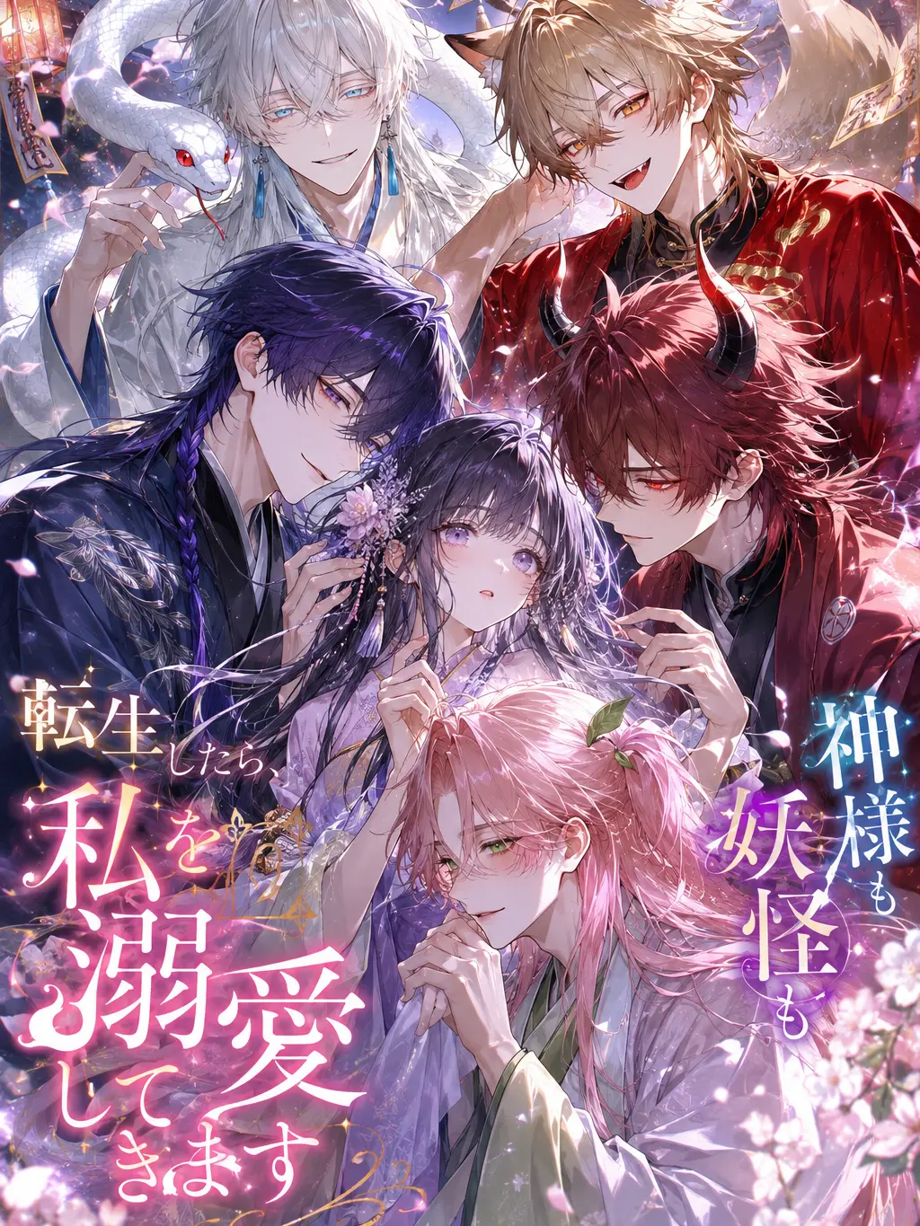 M3.14의 転生したら神様も妖怪も私を溺愛してきます