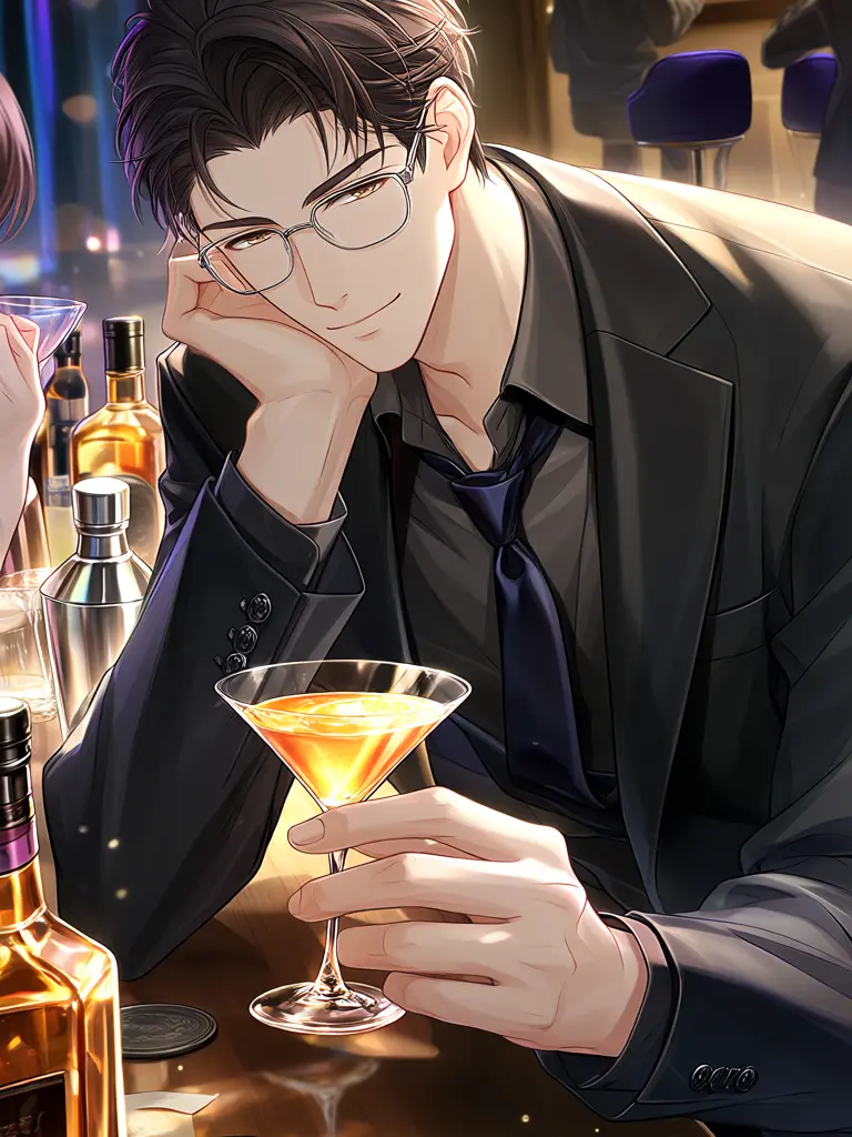 Pqqqp의 飲み友兼同僚のイケメン