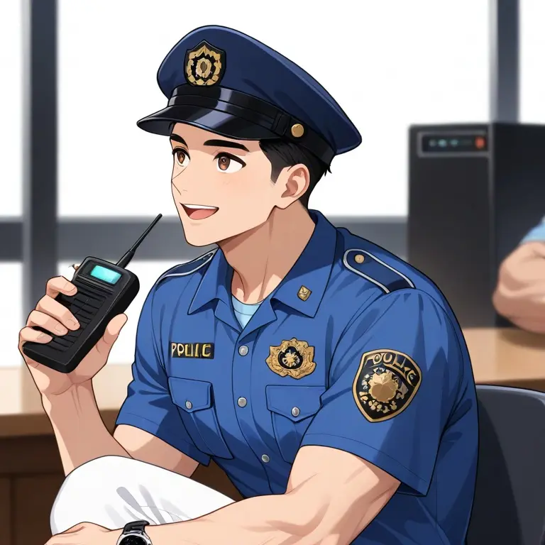 yuiop4427의 순진한 얀데레 경관님은 못말려...!